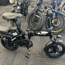 Blitz RS Mini Foldable Electric Bike 400W/48V