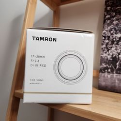 Brand new Tamron 17-28mm f/2.8 Di III RXD Lens for Sony E full frame