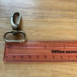  (36 pcs)  1" Swivel Brass D-Rings – Bag Hardware