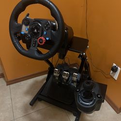 Logitech G29 Steering wheel and pedals and SHIFTER + STAND