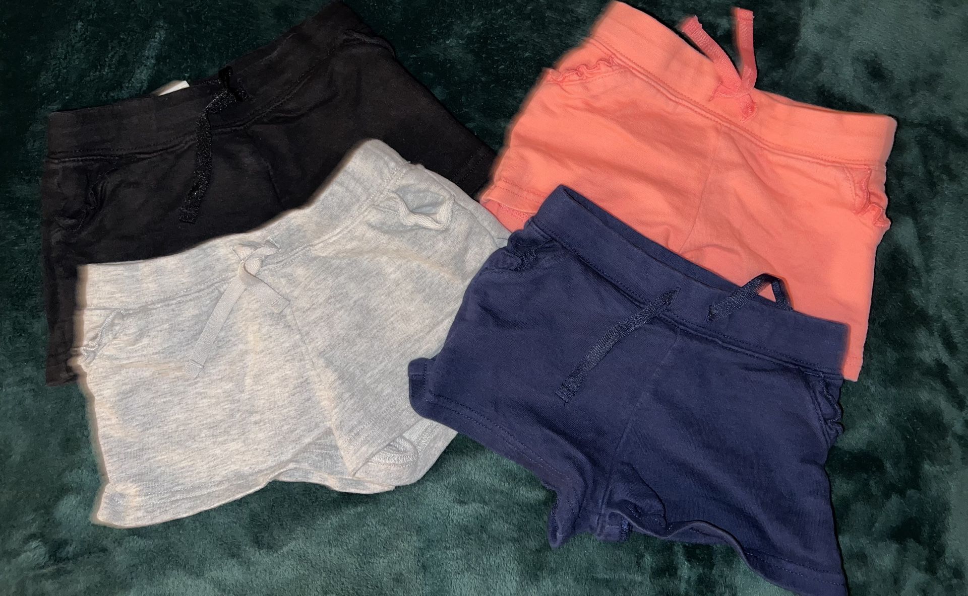 Carter's Toddler Pull-On French Terry Girl Shorts - 24 months