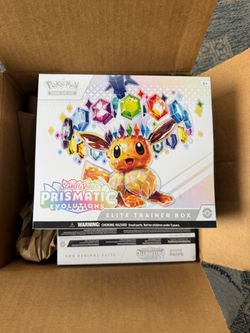 Pokemon Prismatic Evolutions ETB