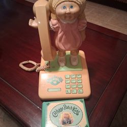 Vintage Cabbage Patch Kids Phone And Photo Album 