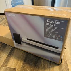 Samsung (HW-B73CD) – 5.1 Channel Soundbar System | Dolby Digital, Wireless Subwoofer, Adaptive Sound Etc.