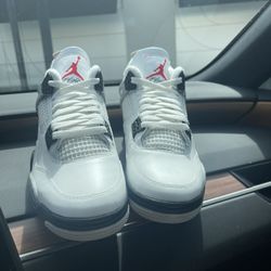 Air Jordan 4 White Cement