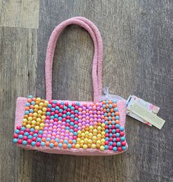 Brand New Pink Beaded Bag Purse Marshalls TJMaxx Viral TikTok