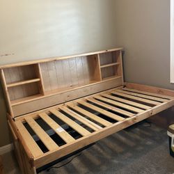 Twin Captains Bed, Dresser, Desk Bedroom Set