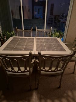 Patio table