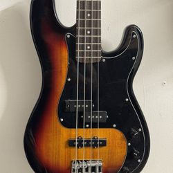 Squier Affinity PJ Bass Guitar 3-Color Sunburst