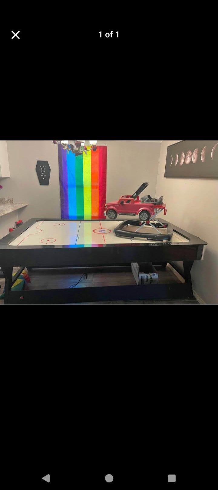 Air Hockey And Pool Table 2-1