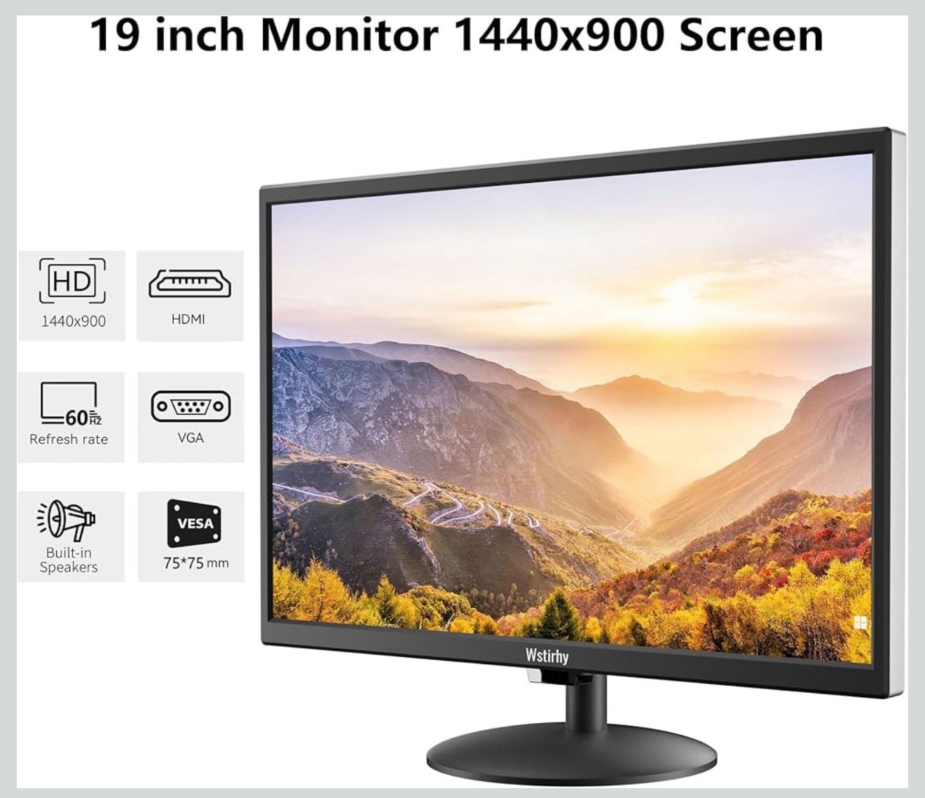 19 inch Monitor 1440x900 Desktop Monitor