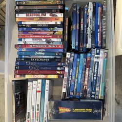Lot of DVD’s and Blu Ray Over 150 Discs and Sets 