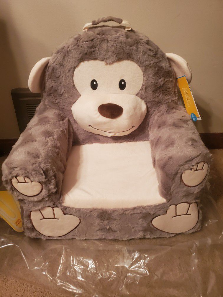 Soft Landing, Sweet Seats Character Monkey Chair