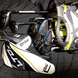 Golf Clubs, Bag And Bagboy