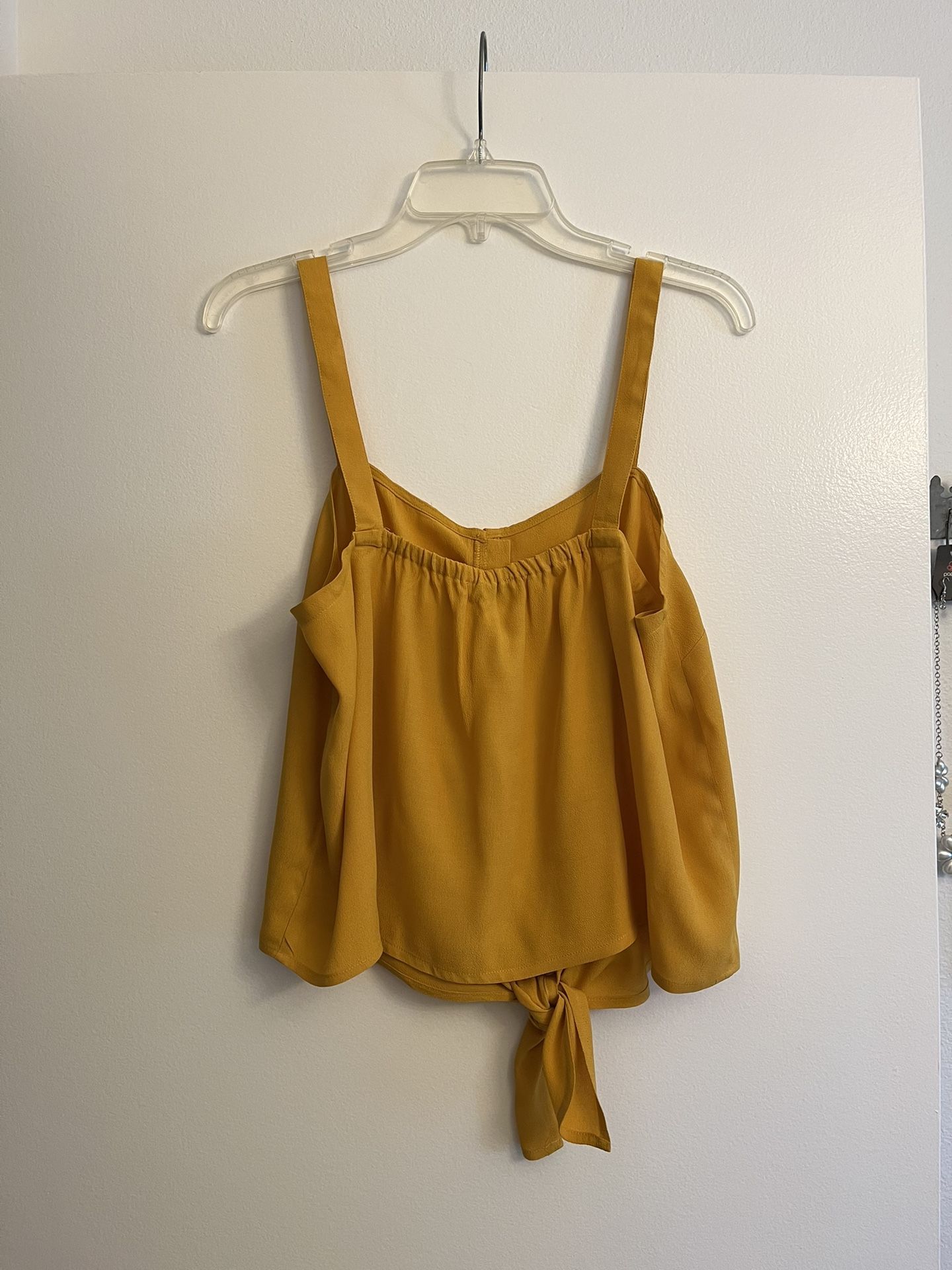 Lot of 2 Women’s Front Tie Tops