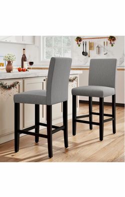 Bar stool set of 2