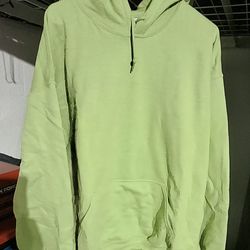 (BB - 38) GILDAN HOODIE GREEN FRONT POUCH SIZE X-LARGE 