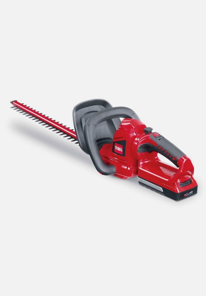Toro 20V Max 22" (56 cm) Cordless Hardened Steel Hedge Trimmer with Grip Handles