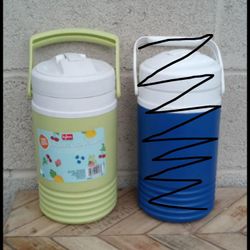1/2 Gallon Cooler Jug Pickup Between 2:00-11:00 pm Rainbow/95 Cash Only Read Description 