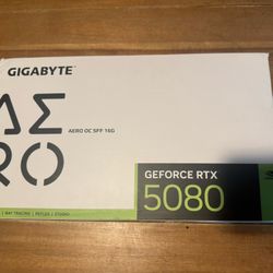 Gigabyte AERO RTX 5080 Graphics Card 