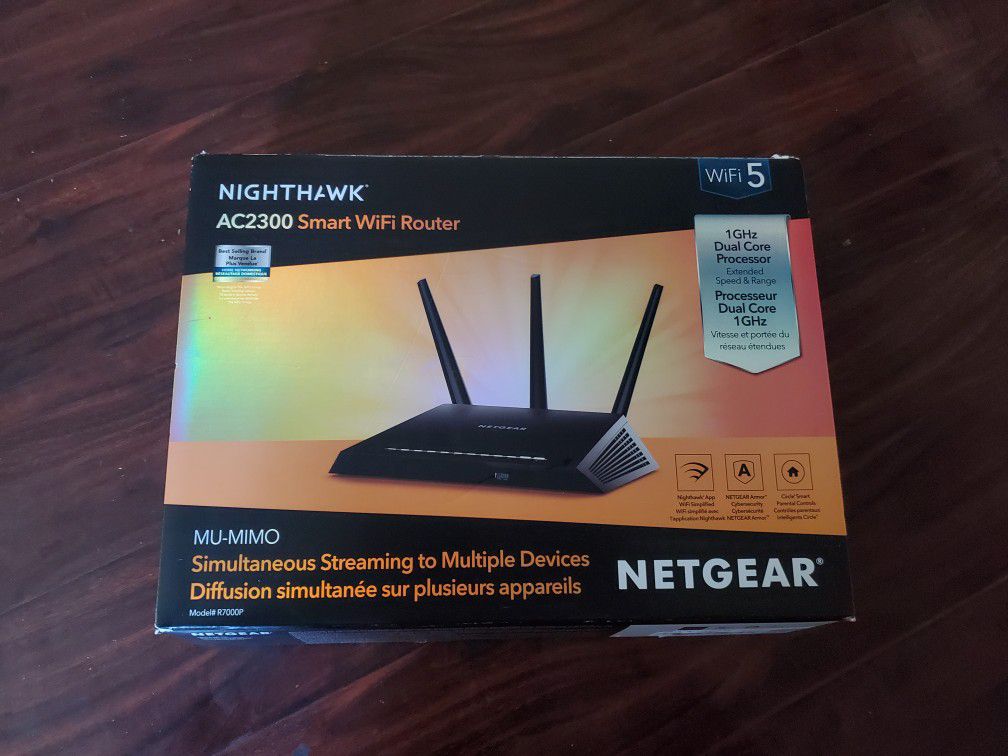 NETGEAR Nighthawk WiFi Router (R7000P) - AC2300 Wireless Speed (up to 2300 Mbps)