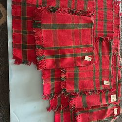 Christmas Placemats W/Napkins