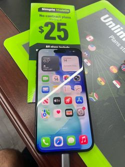Apple iPhone 15 plus 128Gb with first month. Service