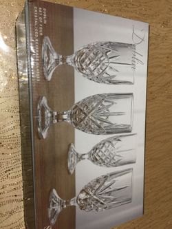 Crystal beverage glasses for 20 dollars