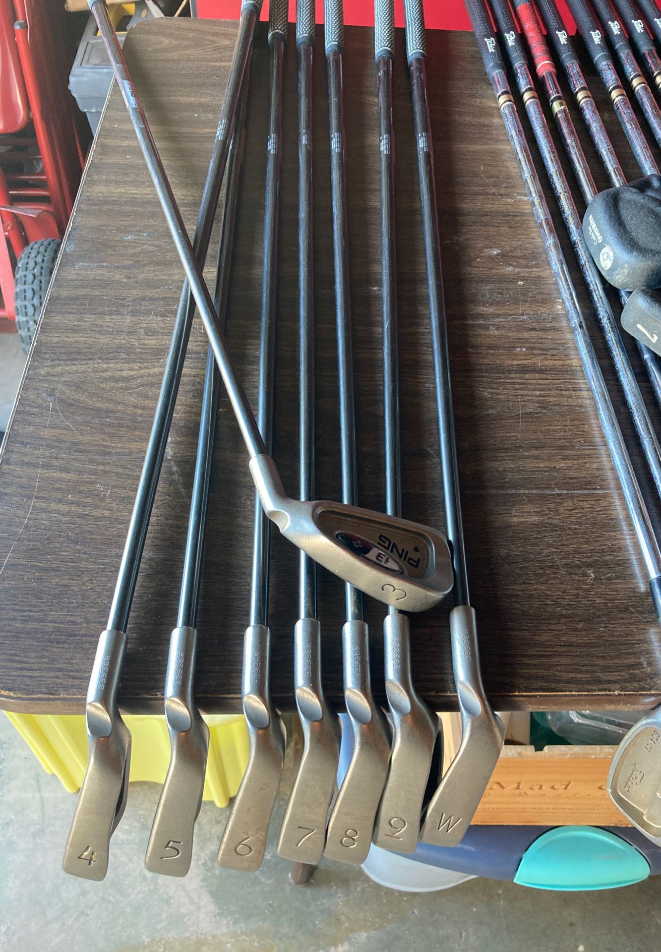 Ping i3+ black dot s flex set W