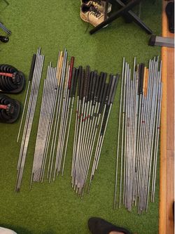 56 Golf Professional Steel Shafts True Temper-Apex-Ping and more New and Used