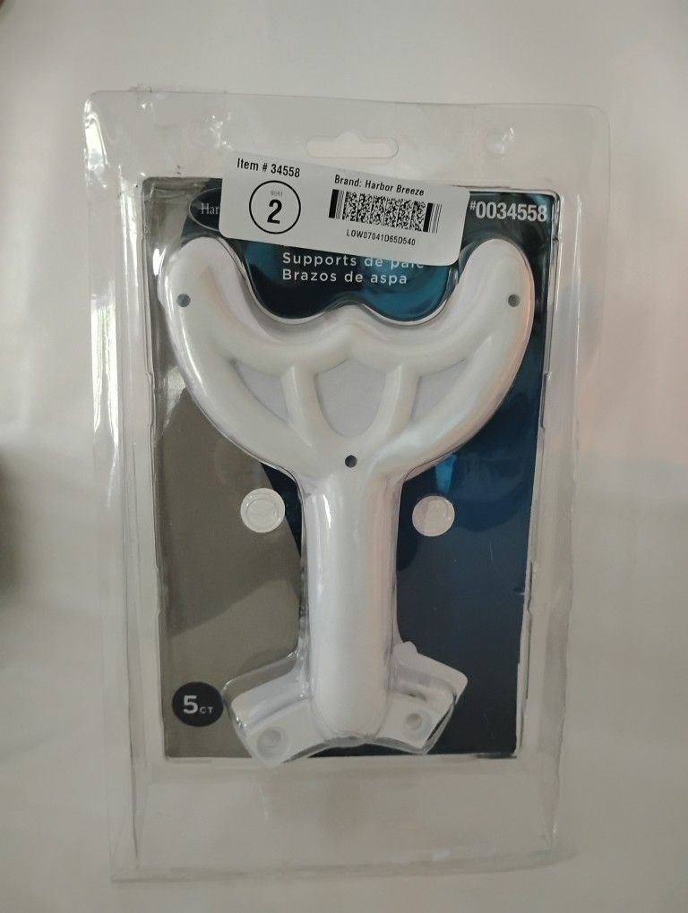 HARBOR BREEZE 0034558 4.52 Ceiling Fan Blade Arms White Indoor Moderm .