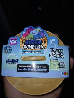 Mystery dumpling metallic blue edition