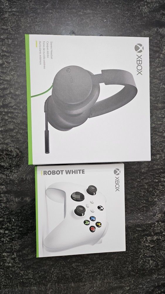 NEW Xbox Series S|X Wired Headset And Wireless Controller