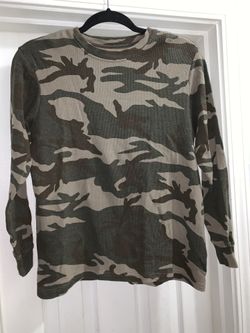Camo Long Sleeve YL