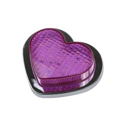 BRAND NEW 2PCS Purple Heart Shaped Side Marker / Accessory / Led Light / Turn Signal