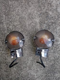 Harley Davidson Smoke Lens Blinker/turn Signal Lights