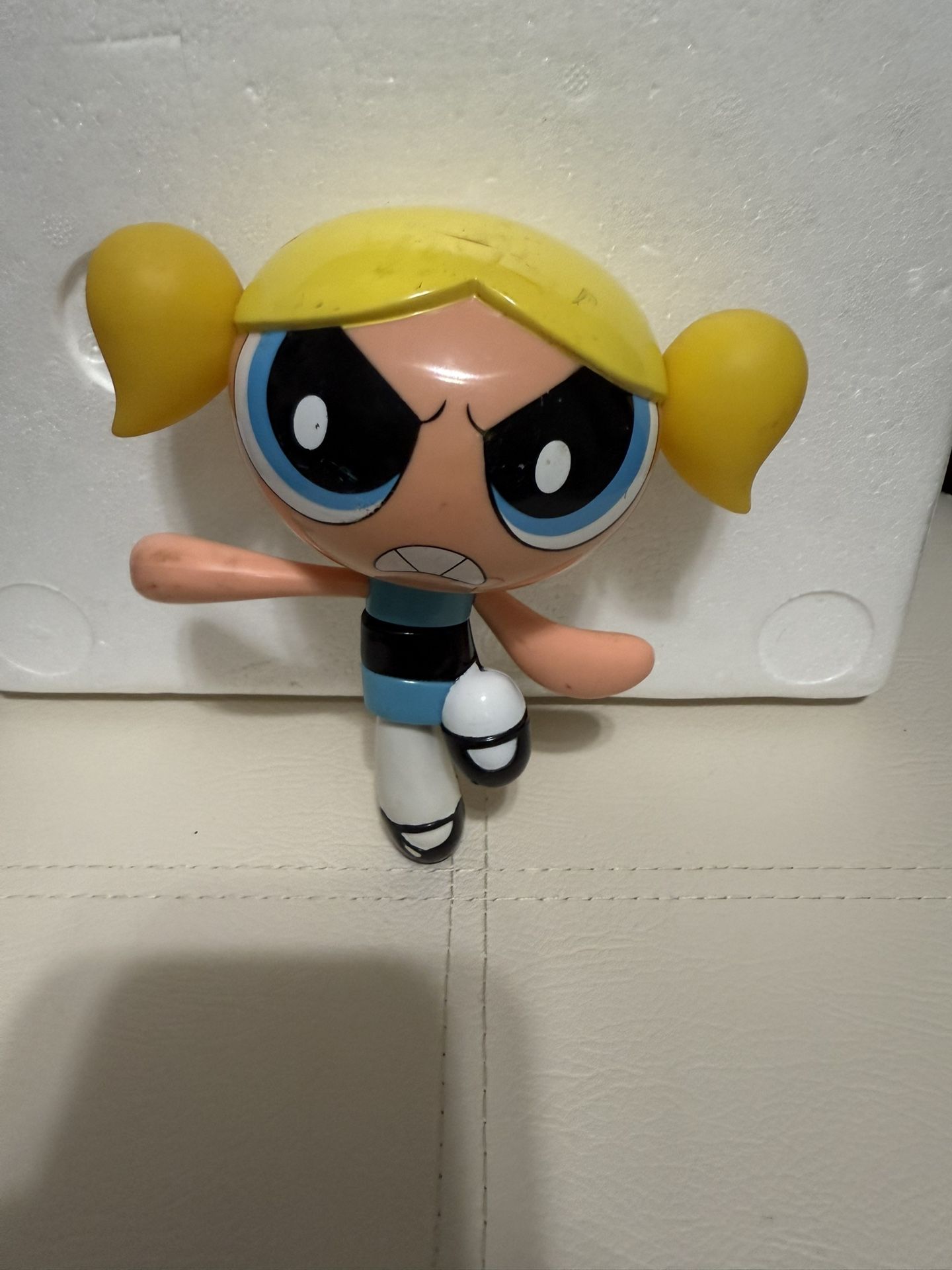 Bubbles Powerpuff Girls Talking Fighting Figure Not sure if it’s working but good for someone who liked to collect toys