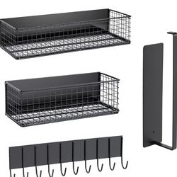 Magnetic shelves set