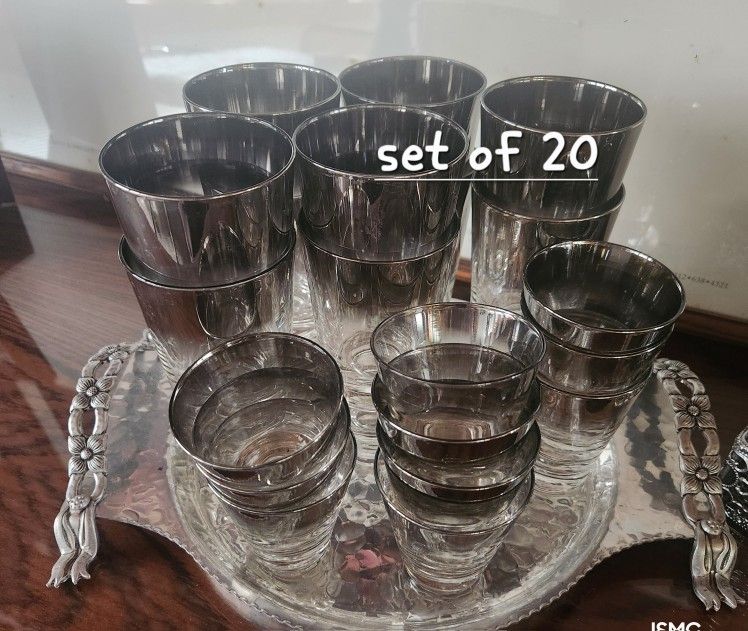 Silver Fade 20 MCM Glassware
