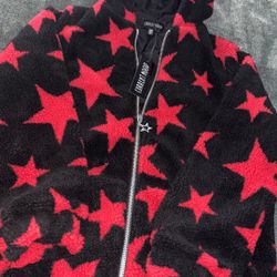  Hooded Sherpa Jacket (Pick Up only)