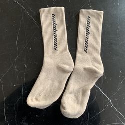 Yeezy Season 6 Calabasas Socks Sand Authentic Supply Core Tan adidas Kanye