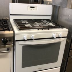 Whirlpool 30”wide Gas Range Stove With Heavy Duty Grates 