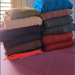 62 yards knit jersey material quality under $2 per yard!