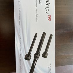 Thairapy 365 Tri-Curl, Multi Barrel Digital Clipless Curling Iron