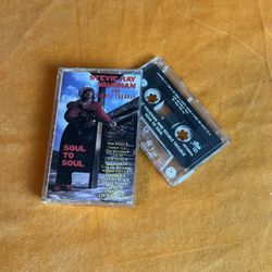 Stevie Ray Vaughan Soul To Soul Cassette 