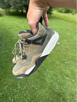 Nike Air Jordan 4 RM Youth 3Y Olive Tan Gorpcore Y2K Streetwear