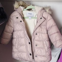 Toddler Girl Old Navy Eskimo Jacket 12-18 Months