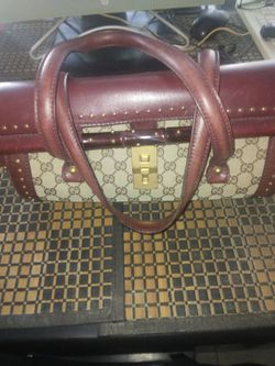 Gucci GG Canvas Structured Handbag
