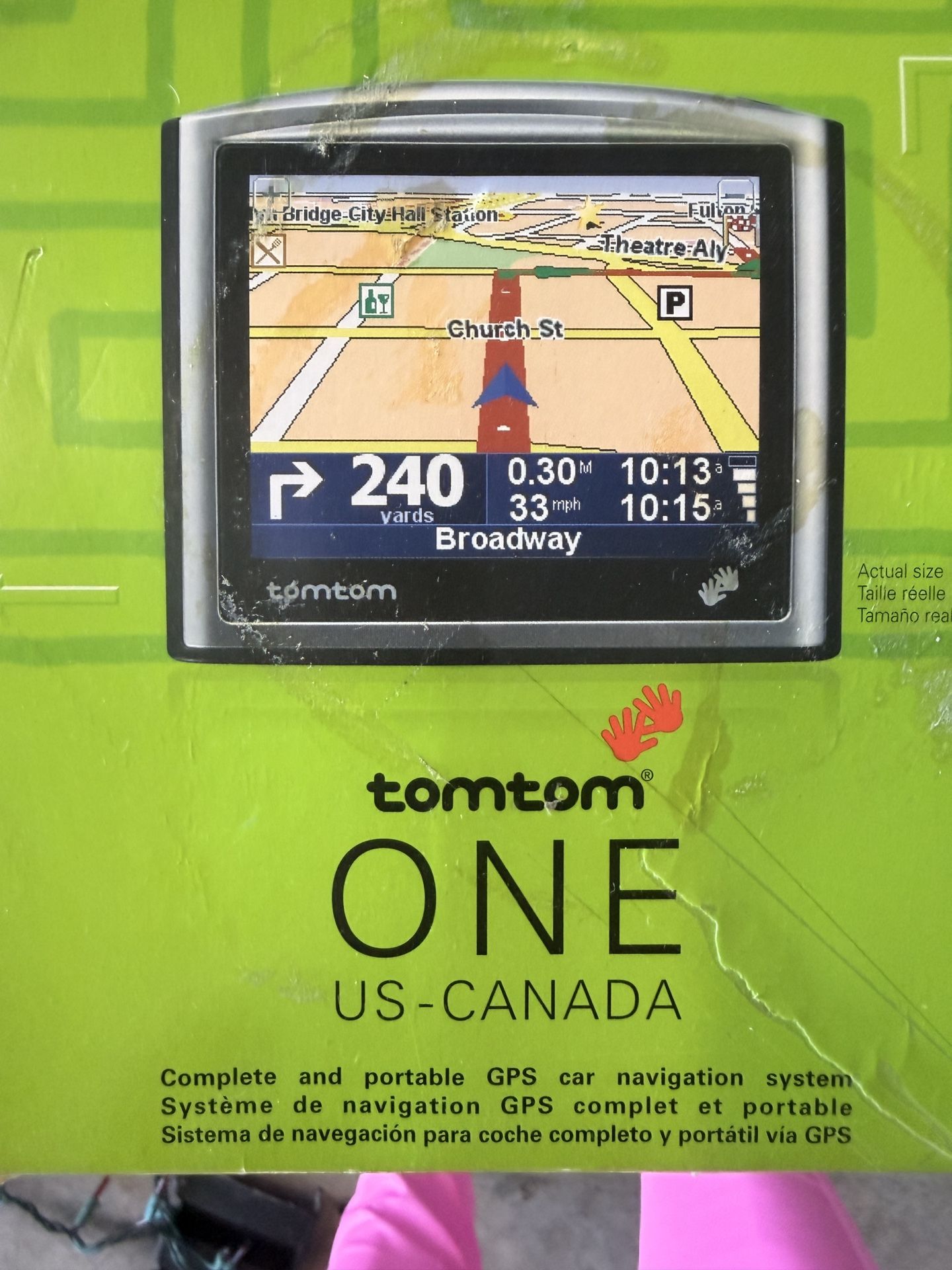 Tom Tom Portable Gps Car Navigation System