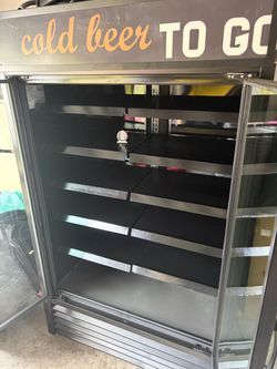True 2 door display cooler